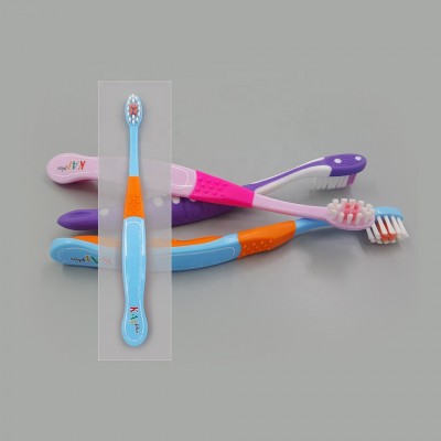 Customized picture heat transfer print logo kids tooth brush with name