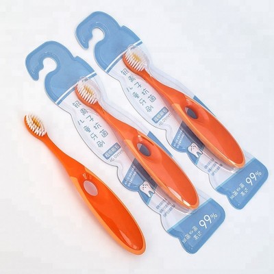 High quality privated brand custom package baby finger practicing oral clean toothbrush