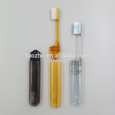 Customized logo can be marked convenient carry toothbrush travel